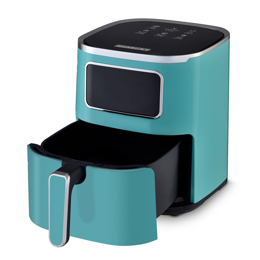 Friteza HEINRICH'S HFR 8216 (1450 W, 5 L, LED zaslon, zelena)-3