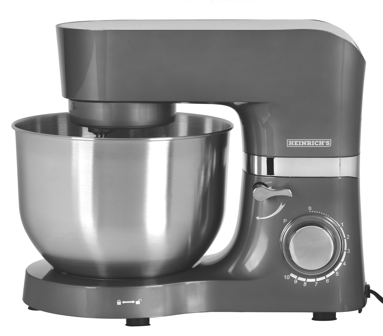 HEINRICH "S HKM 6278 food processor Grey-1