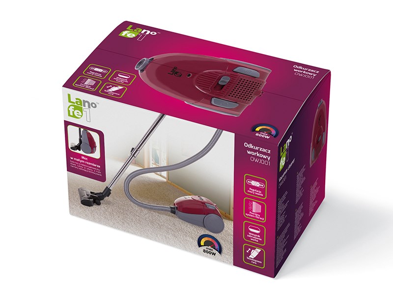 Usisavač LAFE OWJ001 (snaga 800 W, kabel na navijak)-4