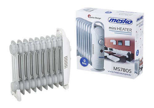 Grijač prostora MESKO Home MS7805 unutarnji bijeli 1000 W-5
