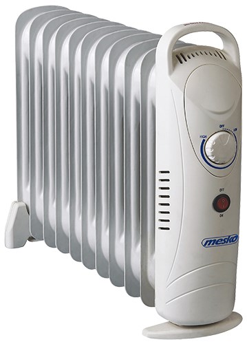 Mesko MS 7806 electric space heater Oil electric space heater Indoor White 1200 W-4