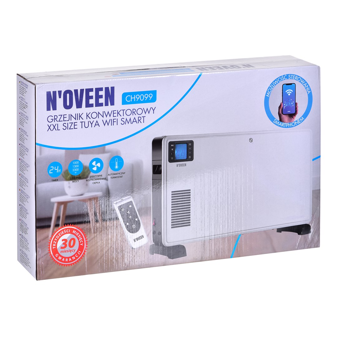 Konvektorska grijalica NOVEEN CH9099 XXL SIZE (Tuya WiFi Smart, 2300 Watt)-1