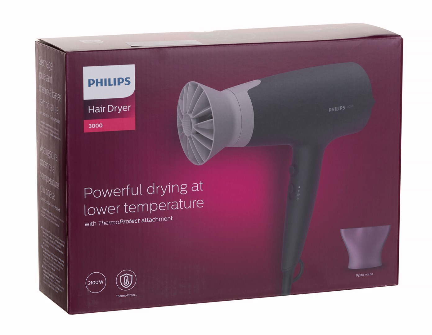 Sušilo za kosu PHILIPS BHD351/10 (2100 W, Siva)-0