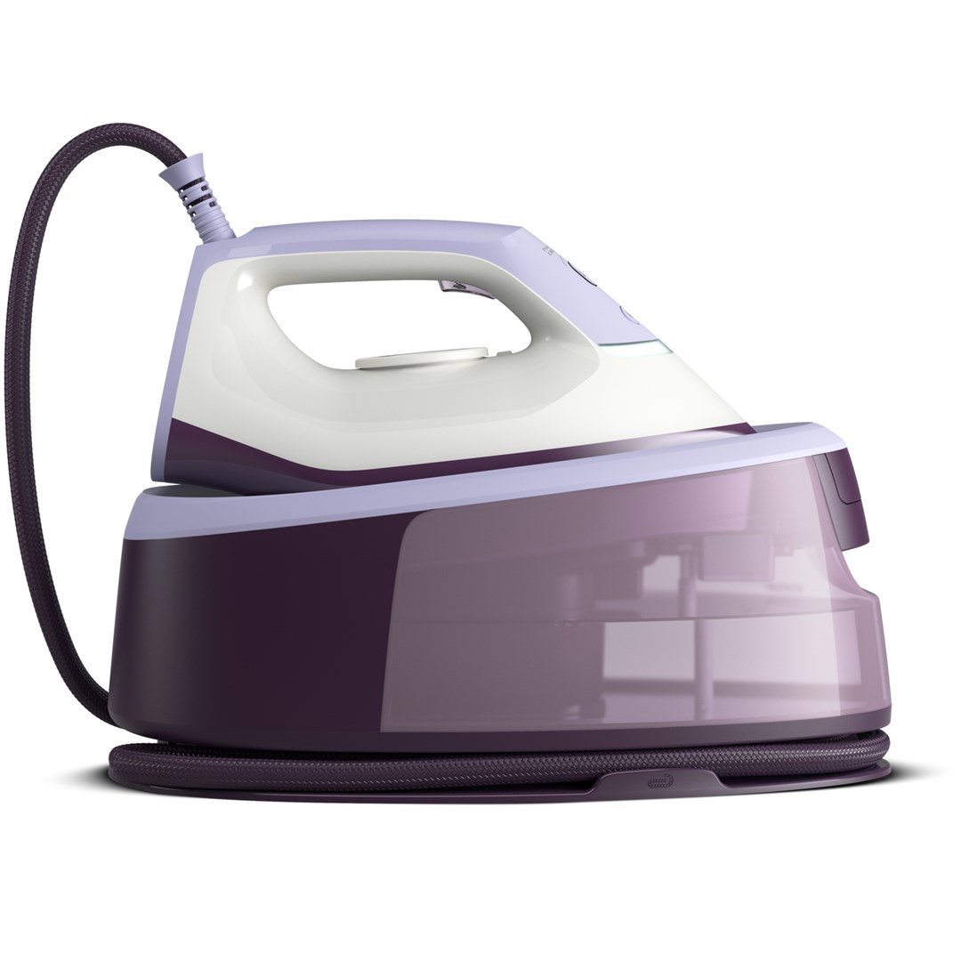 Postaja za parno glačanje PHILIPS 3000 series PSG3000/30 (2400 W, 1.4 L, keramička ploča, ljubičasta, bijela)-0