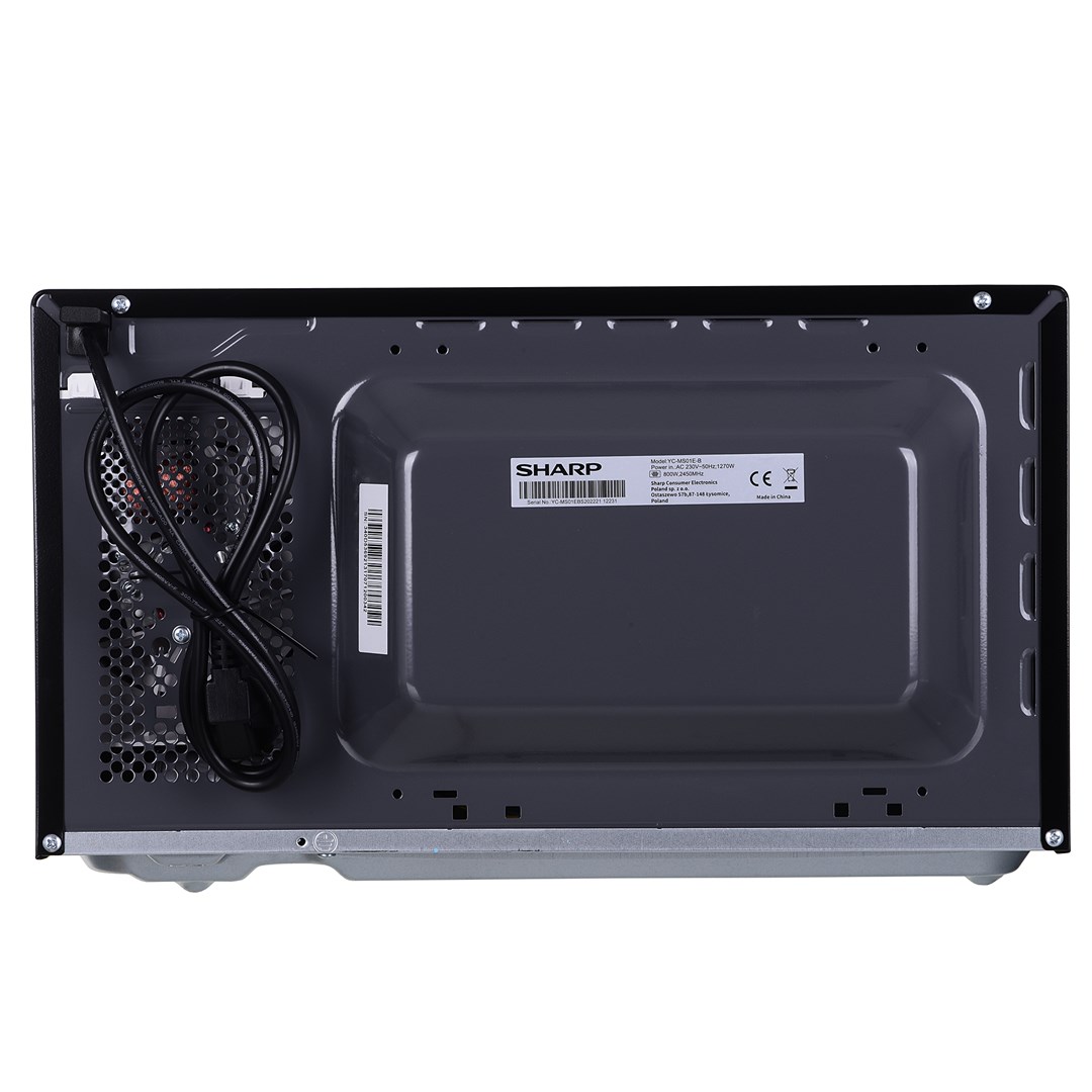 Mikrovalna pećnica SHARP YC-MS01E-B (20L, 800W)-5