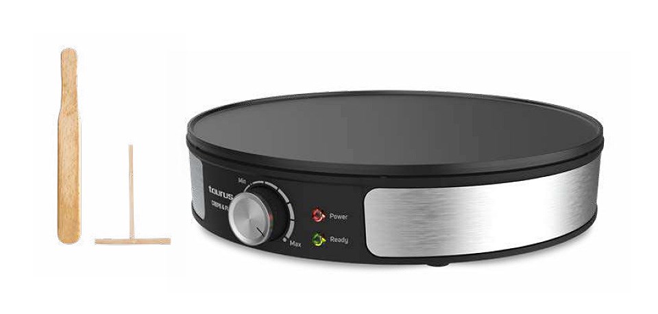 Aparat za palačinke TAURUS Crepe&Fun (1200W, 30 cm, neprijanjajuća ploča)-1