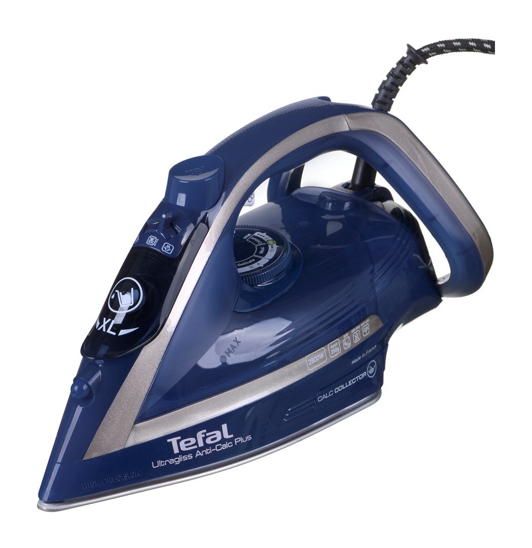 Parno glačalo TEFAL Ultragliss Anti-Calc Plus FV6830E0, 2800W