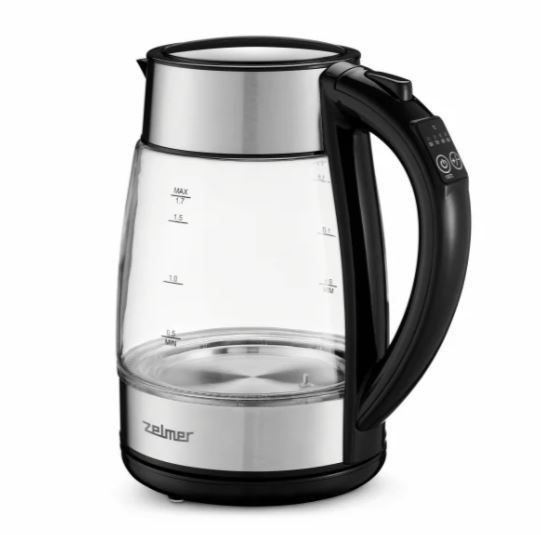 Stakleno kuhalo za vodu ZELMER ZCK8026 (1.7 L, 2200 W)-2