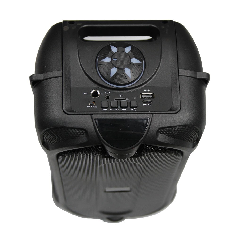 Zvučnik ESPERANZA EP157 (Bluetooth, FM radio, LED RGB, 10W, crni)-6