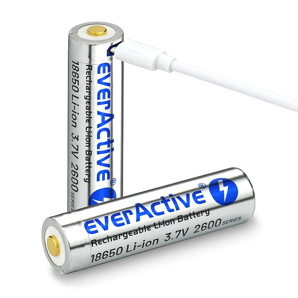 Litij-ionska baterija EVERACTIVE 18650 (3.7V, EV18650-26M)-1