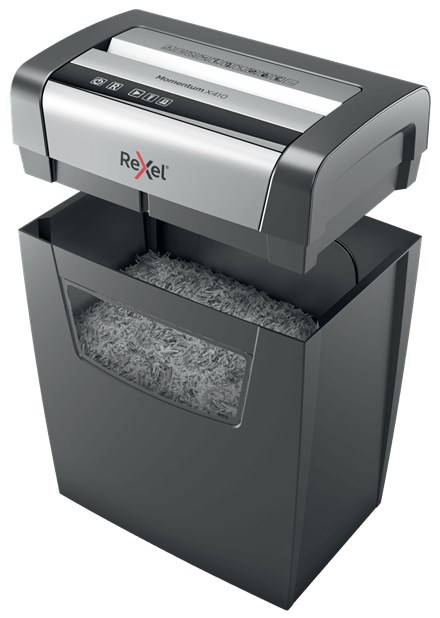 Uništavač papira REXEL Momentum X410 (kapacitet uništavanja 10 listova, razina sigurnosti P-4, tip uništavanja particle-cut)-2
