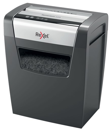 Uništavač papira REXEL Momentum X410 (kapacitet uništavanja 10 listova, razina sigurnosti P-4, tip uništavanja particle-cut)-1