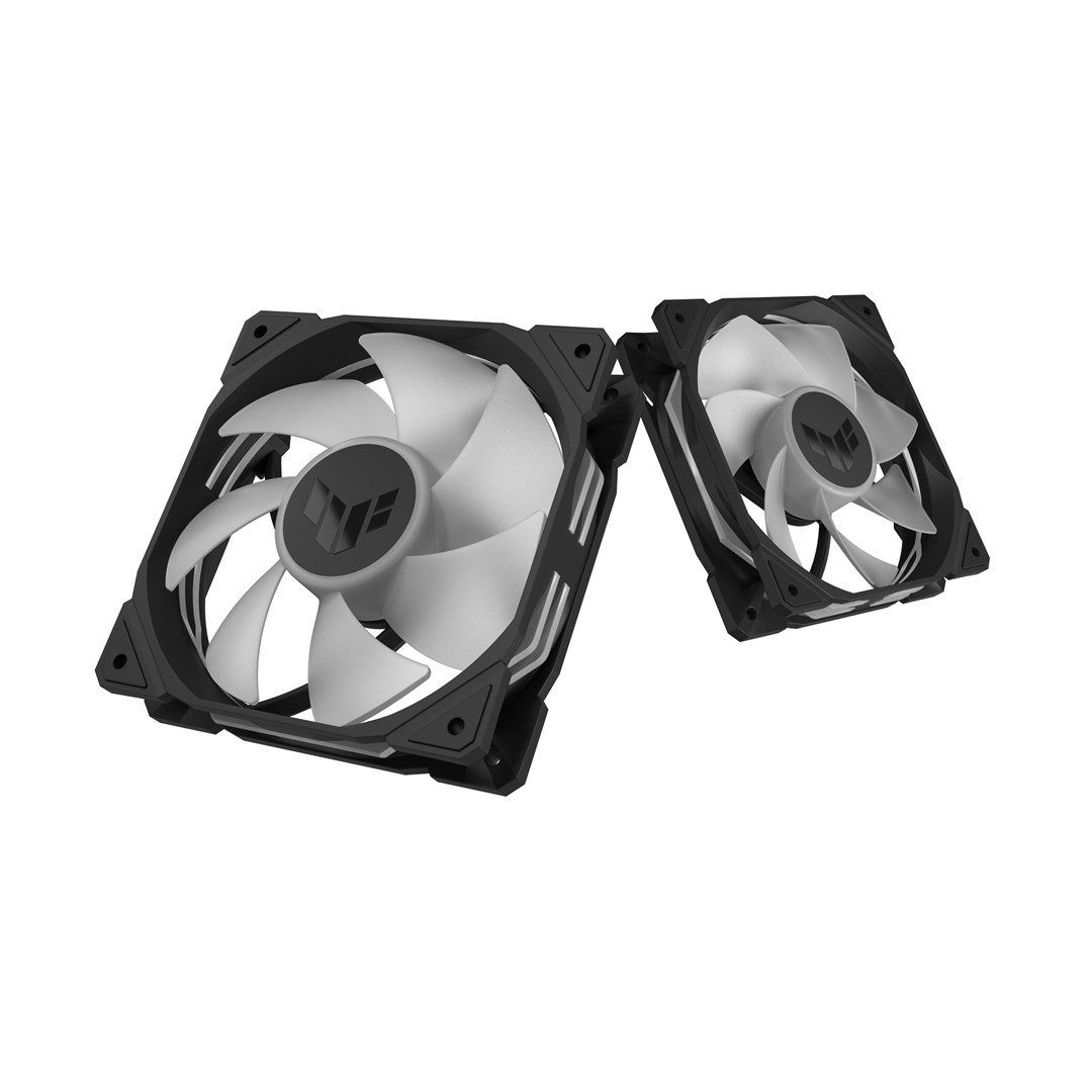 Ventilator za računalno kućište ASUS TUF Gaming TR120 ARGB Reverse Fan - Triple Pack (12 cm, ARGB, crna)-7