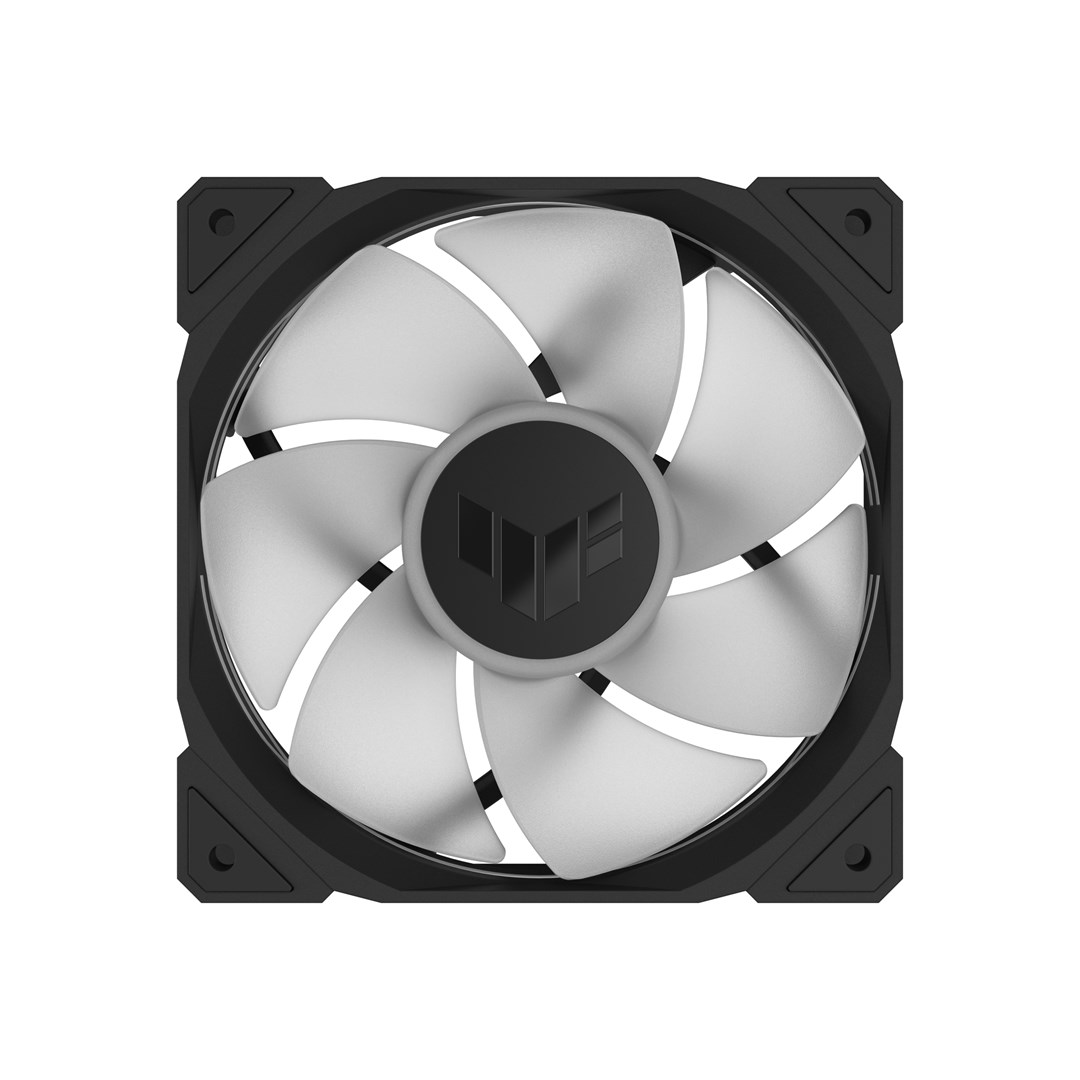 Ventilator za računalno kućište ASUS TUF Gaming TR120 ARGB Reverse Fan - Triple Pack (12 cm, ARGB, crna)-4