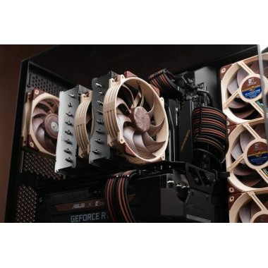 Hlađenje procesora NOCTUA NH-D15 G2 (dvostruki toranj, 6 heatpipeova, 2x NF-A15 PWM ventilatora)-4