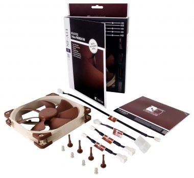 Ventilator za računalno kućište NOCTUA NOC-NF-A14-FLX (14 cm, bež, smeđa)-3
