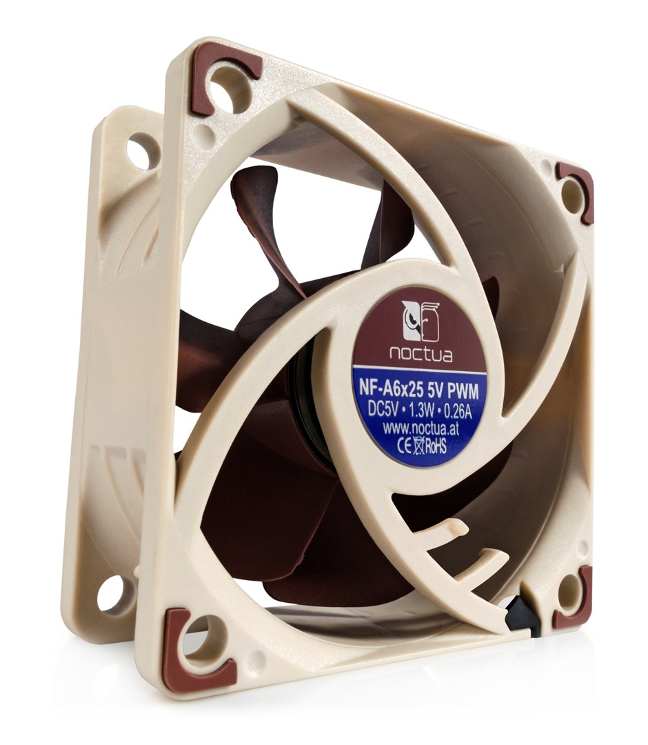 Ventilator za računalno kućište NOCTUA NF-A6x25 5V PWM (6 cm, Bež)-1