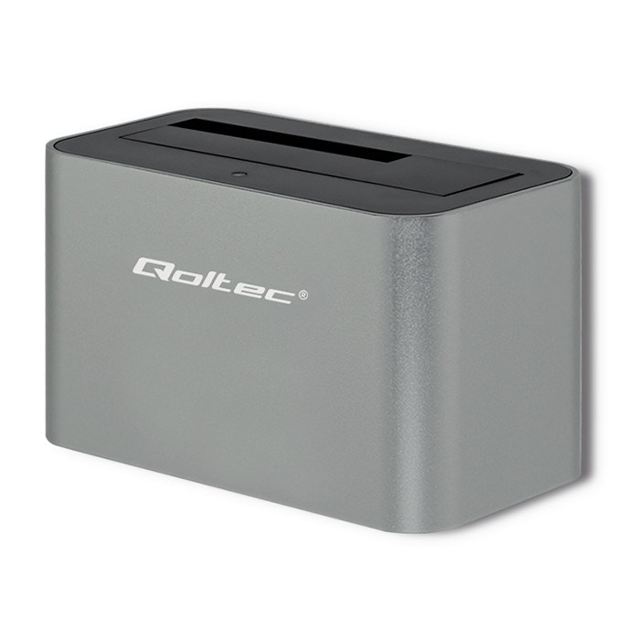 Priključna stanica QOLTEC 50315 za 2.5"/3.5" HDD/SSD, SATA, USB 3.0-2