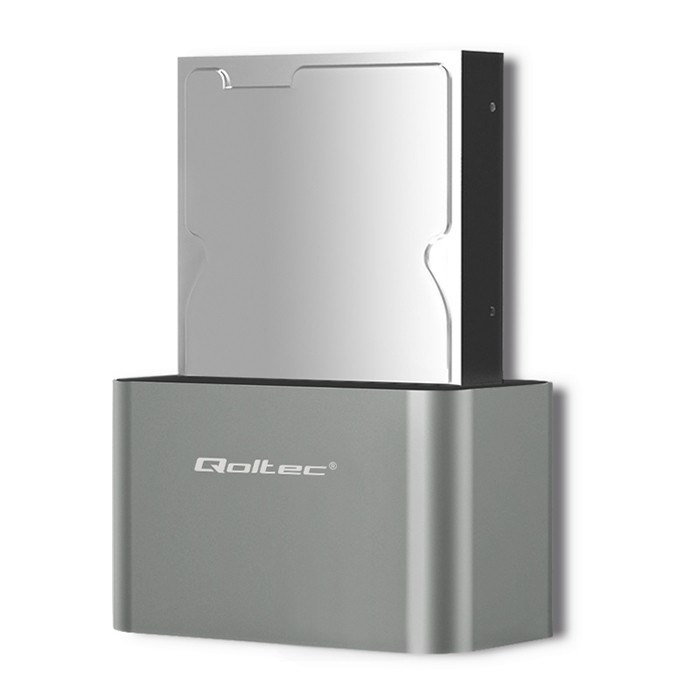 Priključna stanica QOLTEC 50315 za 2.5"/3.5" HDD/SSD, SATA, USB 3.0-0