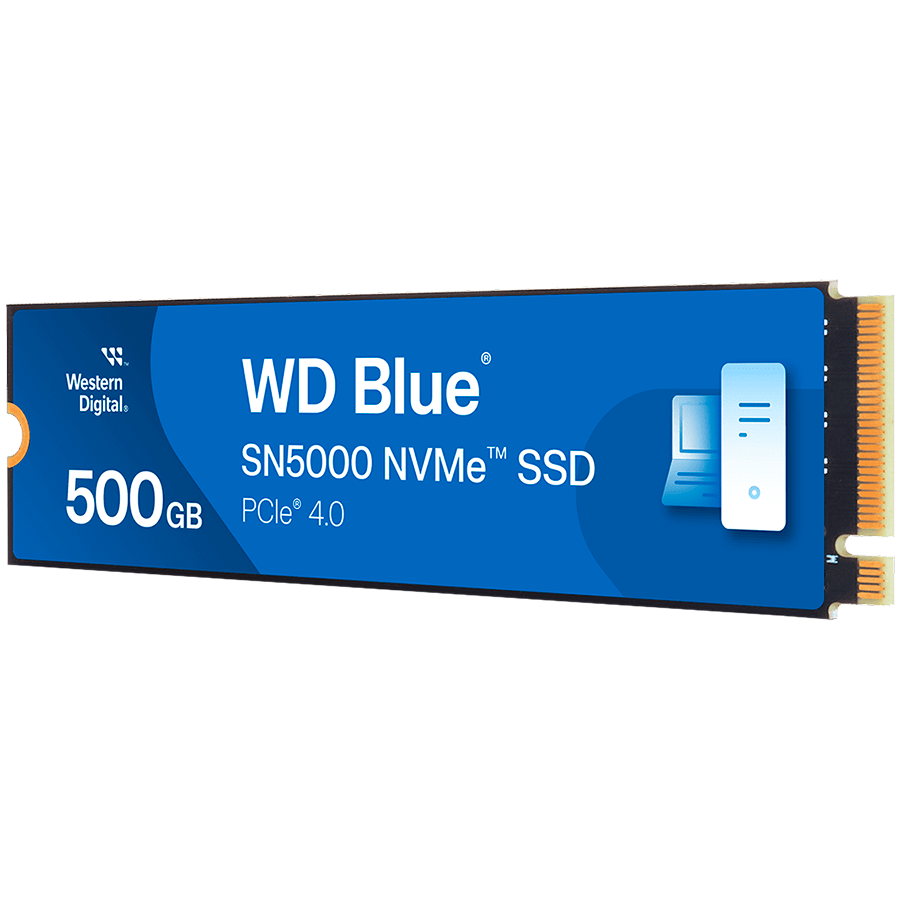 Interni SSD disk WESTERN DIGITAL Blue SN5000 500 GB M.2 PCI Express 4.0 NVMe 3D TLC NAND
