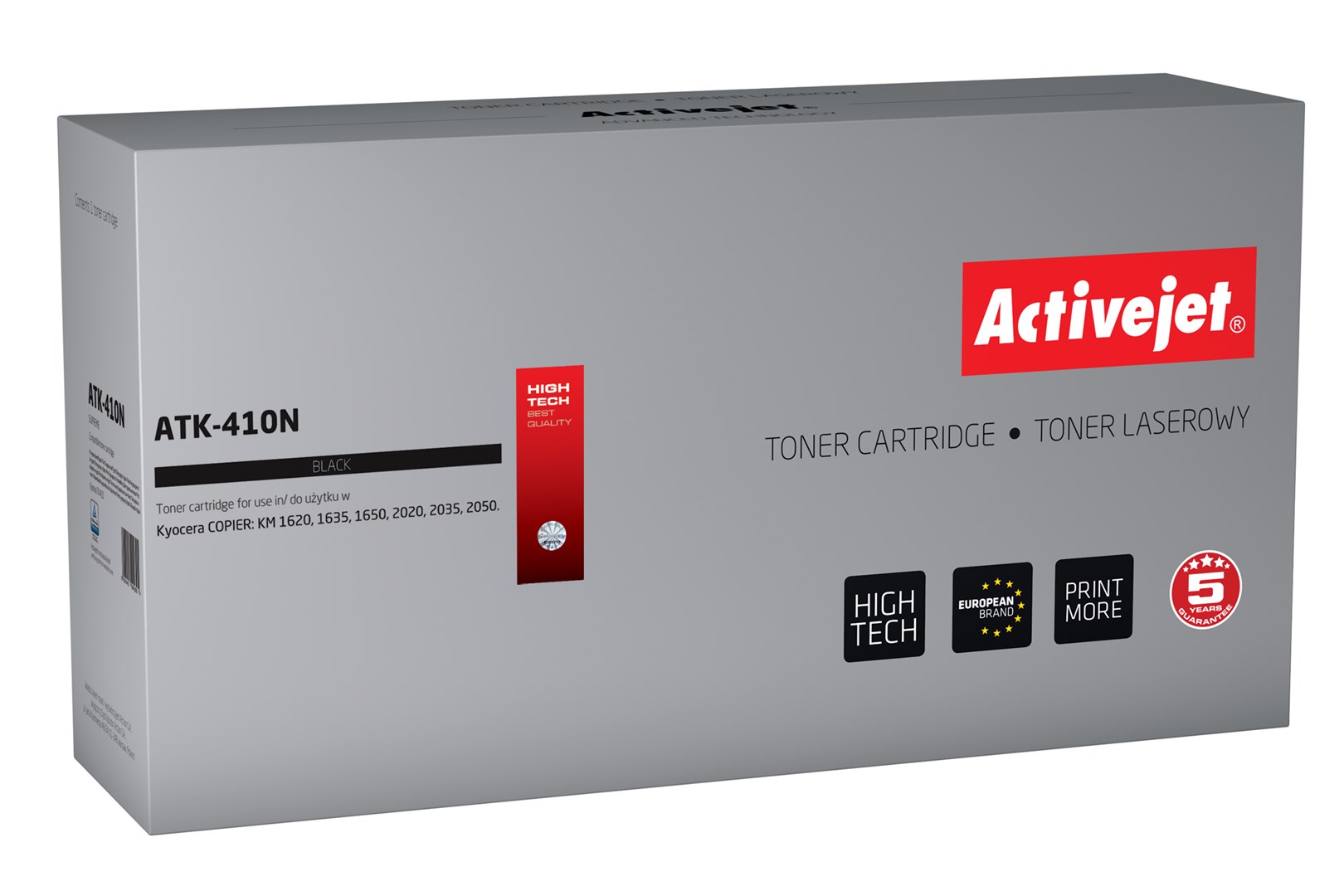 Toner ACTIVEJET ATK-410N (Zamjena za Kyocera TK-410, 15000 stranica, crna)