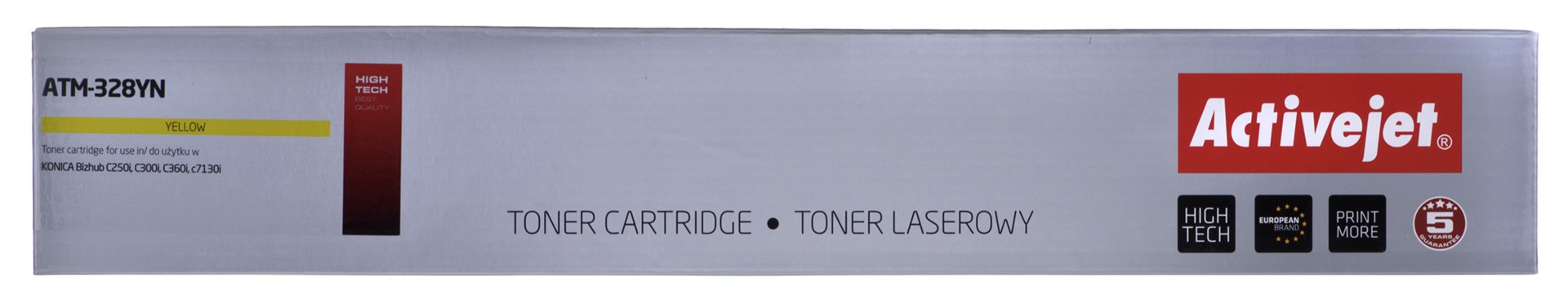 Toner ACTIVEJET ATM-328YN za Konica Minolta printere (Zamjena za Konica Minolta TN328Y, Supreme, 28000 stranica, žuta)-1