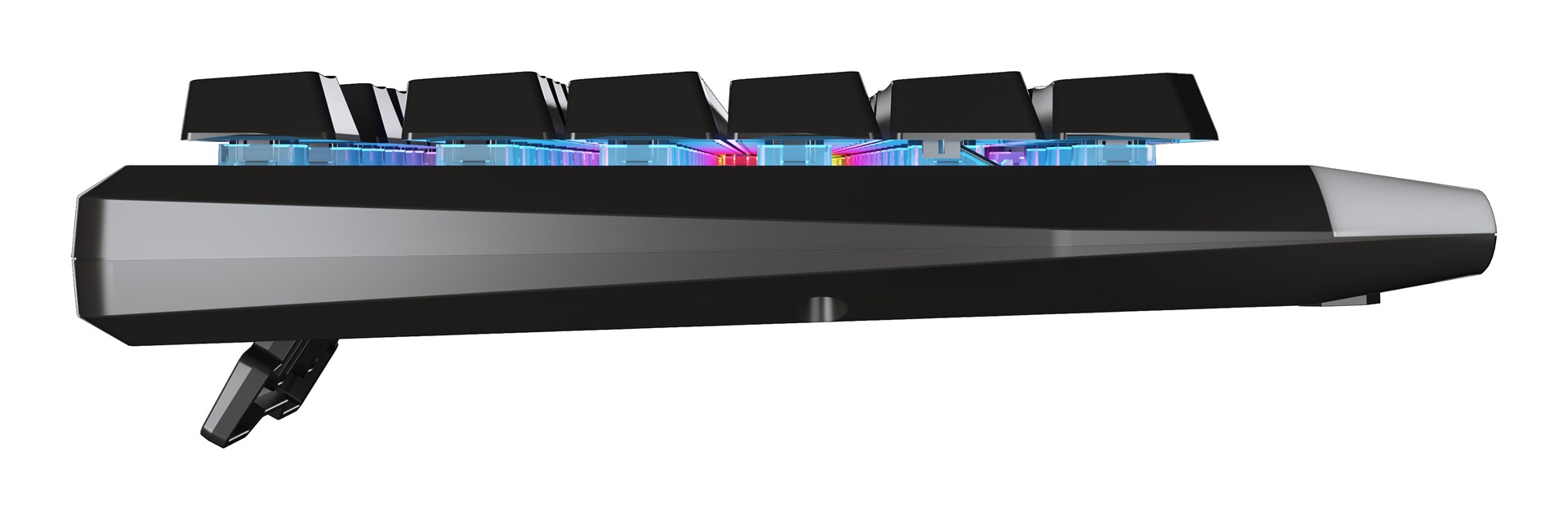 Tipkovnica GENESIS Rhod 300 (RGB LED pozadinsko osvjetljenje, USB, QWERTY, Engleski, Crna) – internacionalna non HR tipkovnica-4