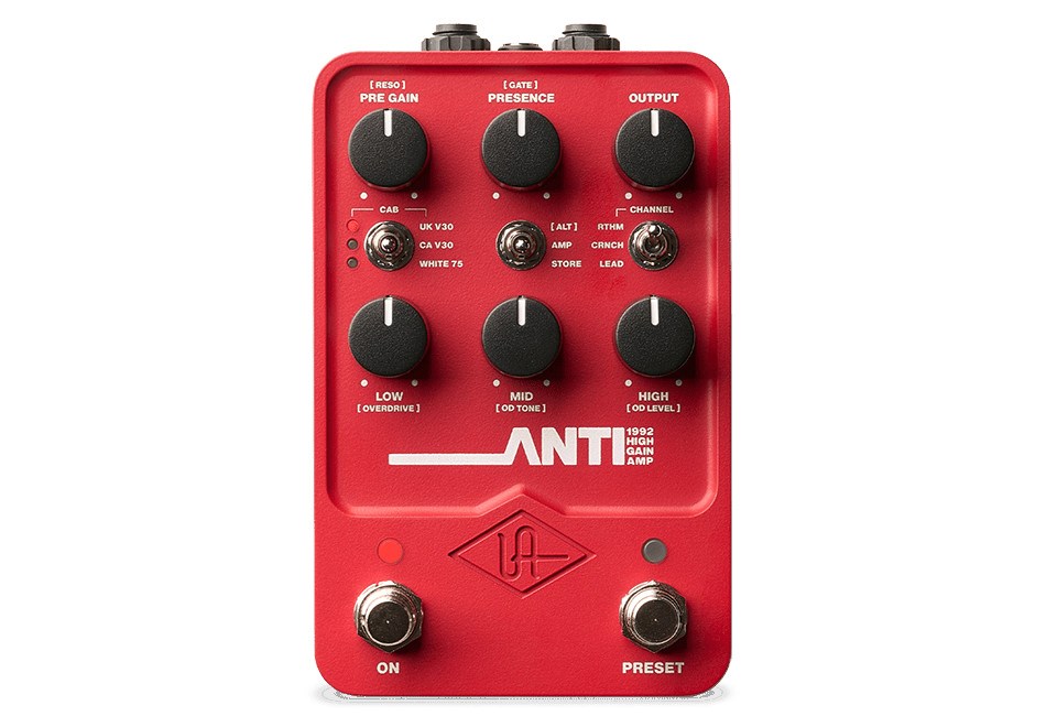 Gitarska pedala UNIVERSAL AUDIO UAFX Anti '92 High-Gain Amplifier-0