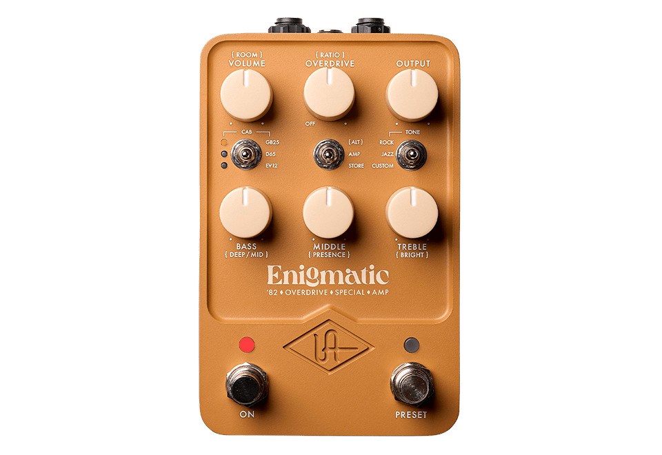 Gitarska pedala UNIVERSAL AUDIO UAFX Enigmatic '82 Overdrive Special Amp-0