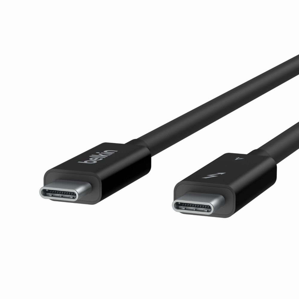 Belkin CONNECT Thunderbolt 4 Cable, 2M, Active Active Cable 2m - crna-7