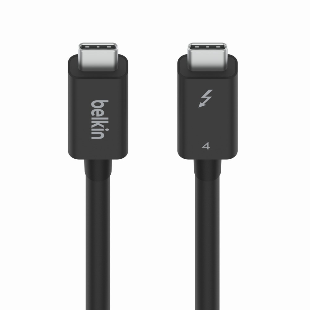 Belkin CONNECT Thunderbolt 4 Cable, 2M, Active Active Cable 2m - crna-8