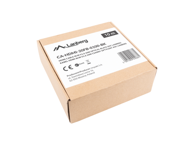 HDMI kabel LANBERG CA-HDMI-20FB-0100-BK (V2.0, 10m, optički, AOC, crna)-4