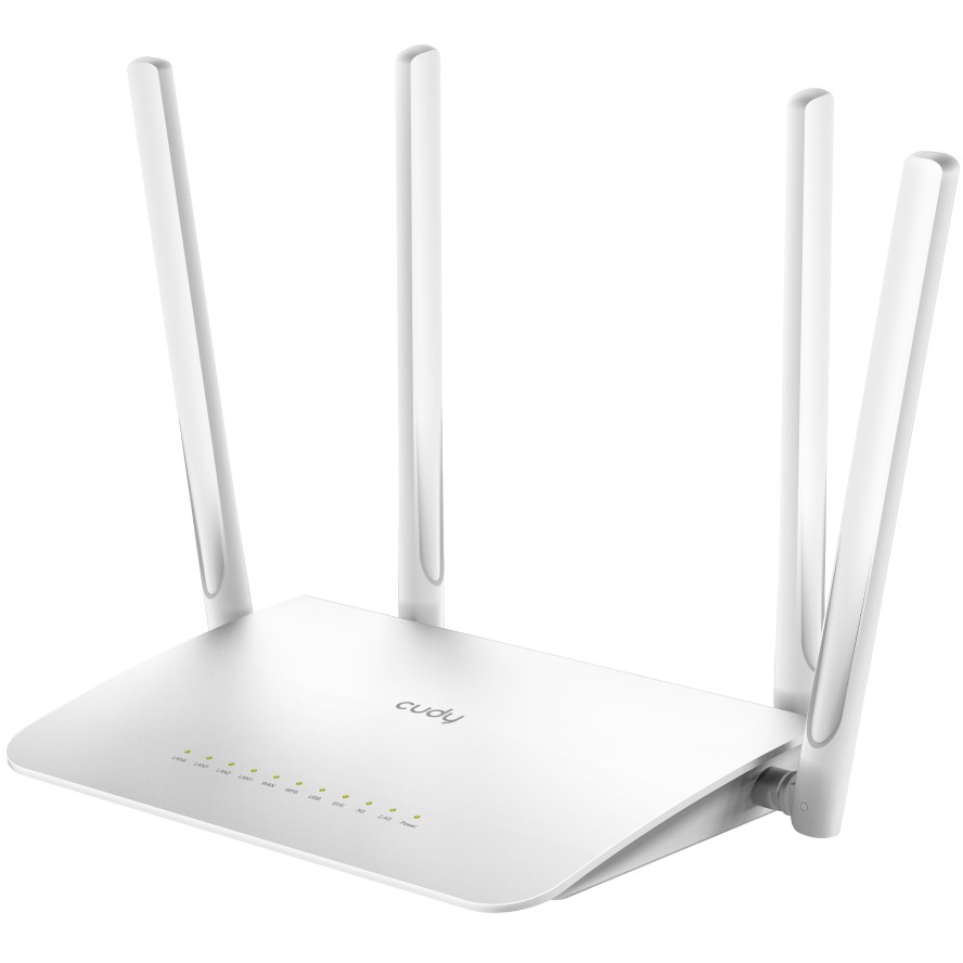 Bežični ruter CUDY WR1300 (Gigabit Ethernet, dual-band 2.4 GHz/5 GHz, bijeli)-1