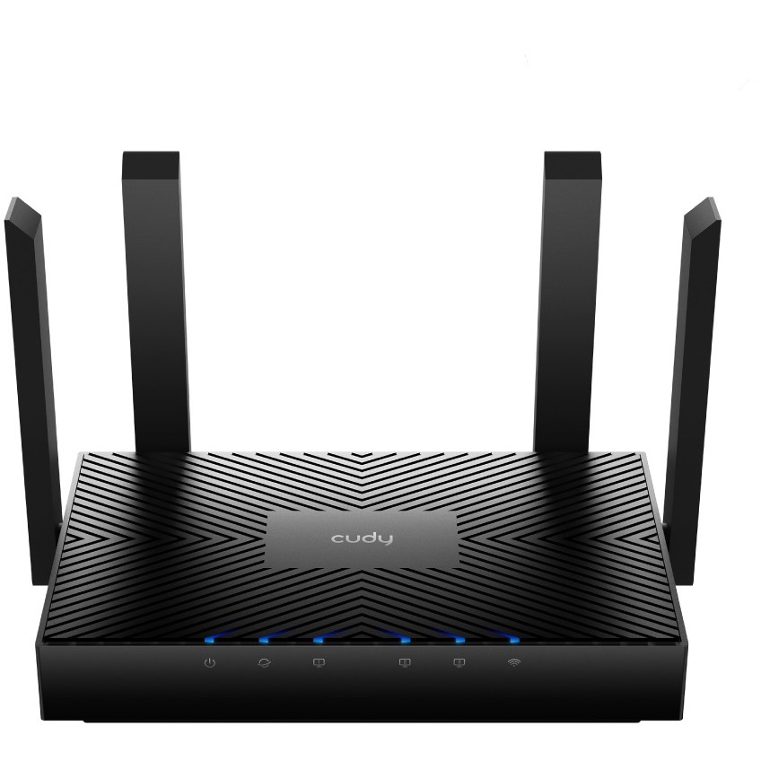 Bežični ruter CUDY WR3000 (Gigabit Ethernet, Dual-band 2.4 GHz / 5 GHz, crna)-0