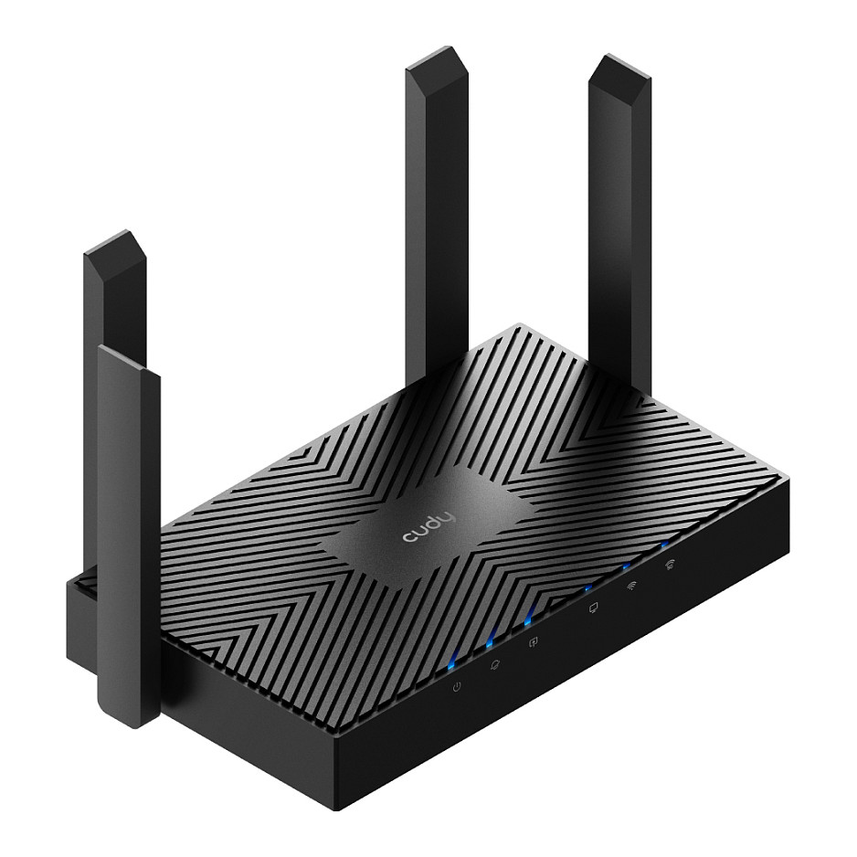 Bežični ruter CUDY WR3000 (Gigabit Ethernet, Dual-band 2.4 GHz / 5 GHz, crna)-2