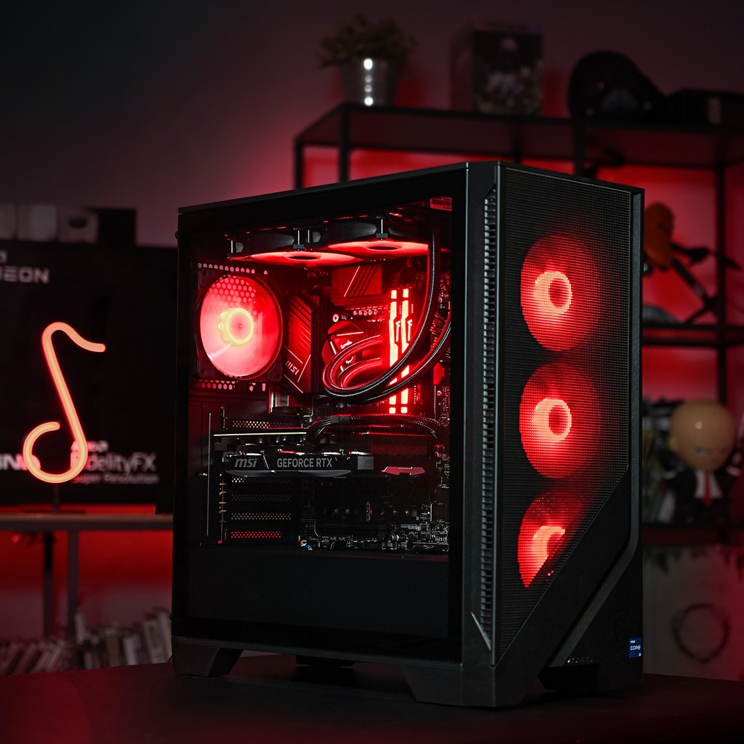 Računalo ACTINA Intel® Core™ i5-12400F, RTX 4070 SUPER Midi Tower (Crna, 32GB DDR4-SDRAM, 1TB SSD)-10