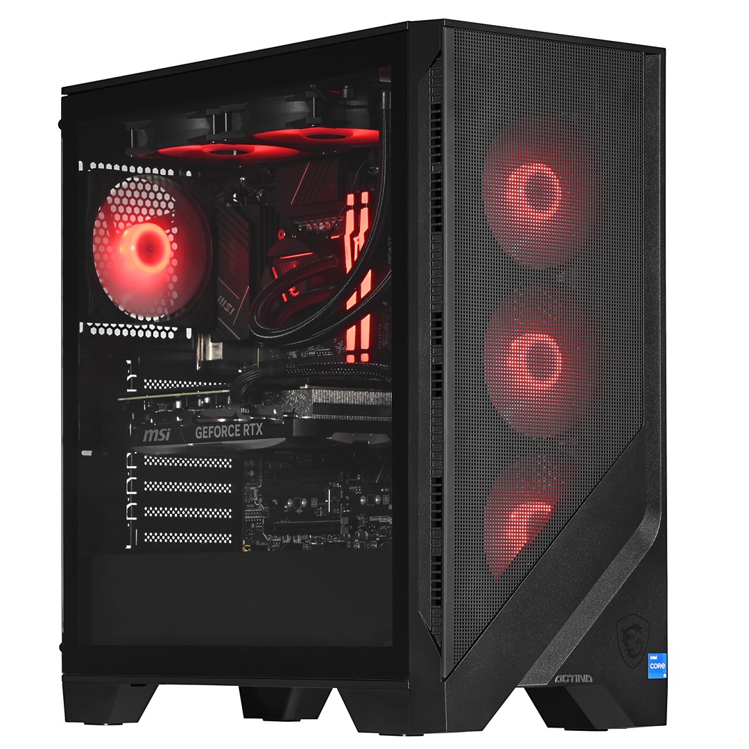 Računalo ACTINA Intel® Core™ i5-12400F, RTX 4070 SUPER Midi Tower (Crna, 32GB DDR4-SDRAM, 1TB SSD)-9