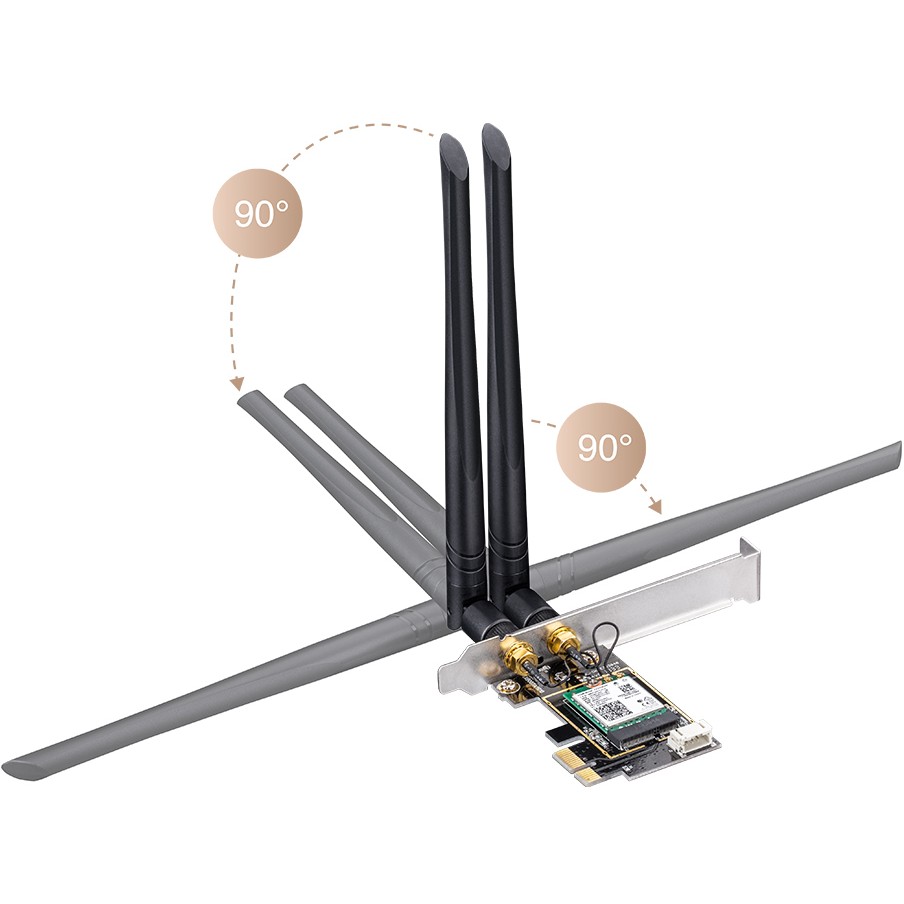 Mrežna kartica CUDY WE3000 (WLAN / Bluetooth, 2400 Mbit/s)-3