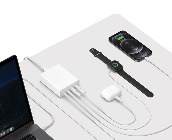 Belkin WCH010VFWH mobile device charger White Indoor-9