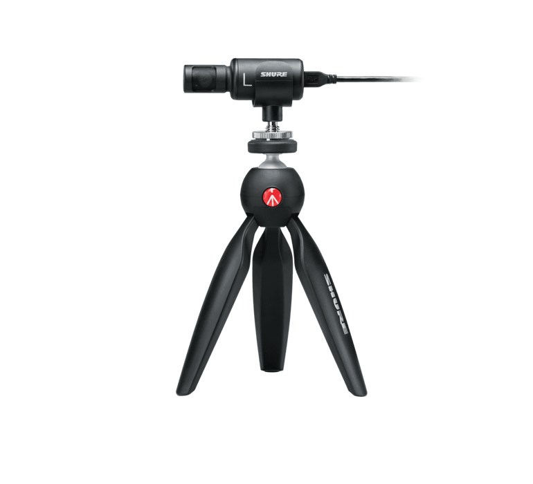 Shure MV88+ VIDEO KIT Black Table microphone-1