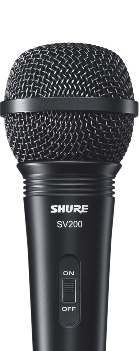 Mikrofon za karaoke SHURE SV200 (crna boja)-0