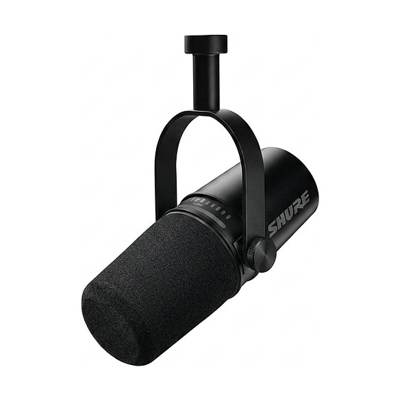 Mikrofon za predavanja i vokale SHURE MV7+-K (s XLR/USB-C konektorom, crna)-0