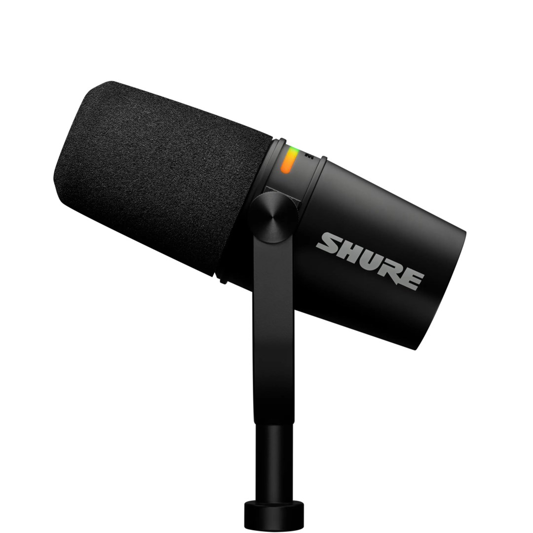 Mikrofon za govornicu i vokale SHURE MV7+-K-BNDL (USB-C/XLR konektor, crna, sa stolnim stalkom GATOR)-3