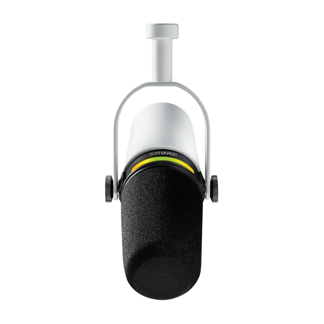 Govornički/vokalni mikrofon SHURE MV7+-W (s XLR/USB-C konektorom, bijeli, dinamički, 50 - 16000 Hz, -55 dB)-2