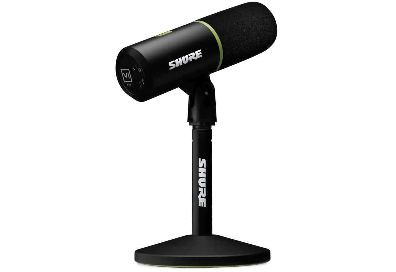 Dinamički mikrofon za igrače i streamere SHURE MV6 (USB-C, kardioidni)