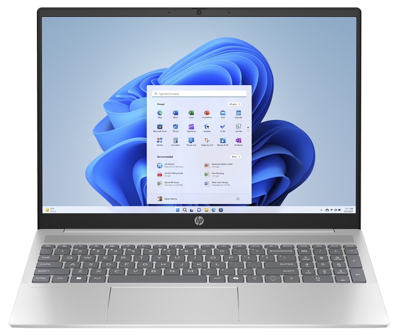 Prijenosno računalo HP Pavilion 16-af0006nw (16" WUXGA IPS, Intel Core Ultra 5 125U, 16GB RAM, 512GB SSD, Intel Graphics, Windows 11 Home) - internacionalna non HR tipkovnica