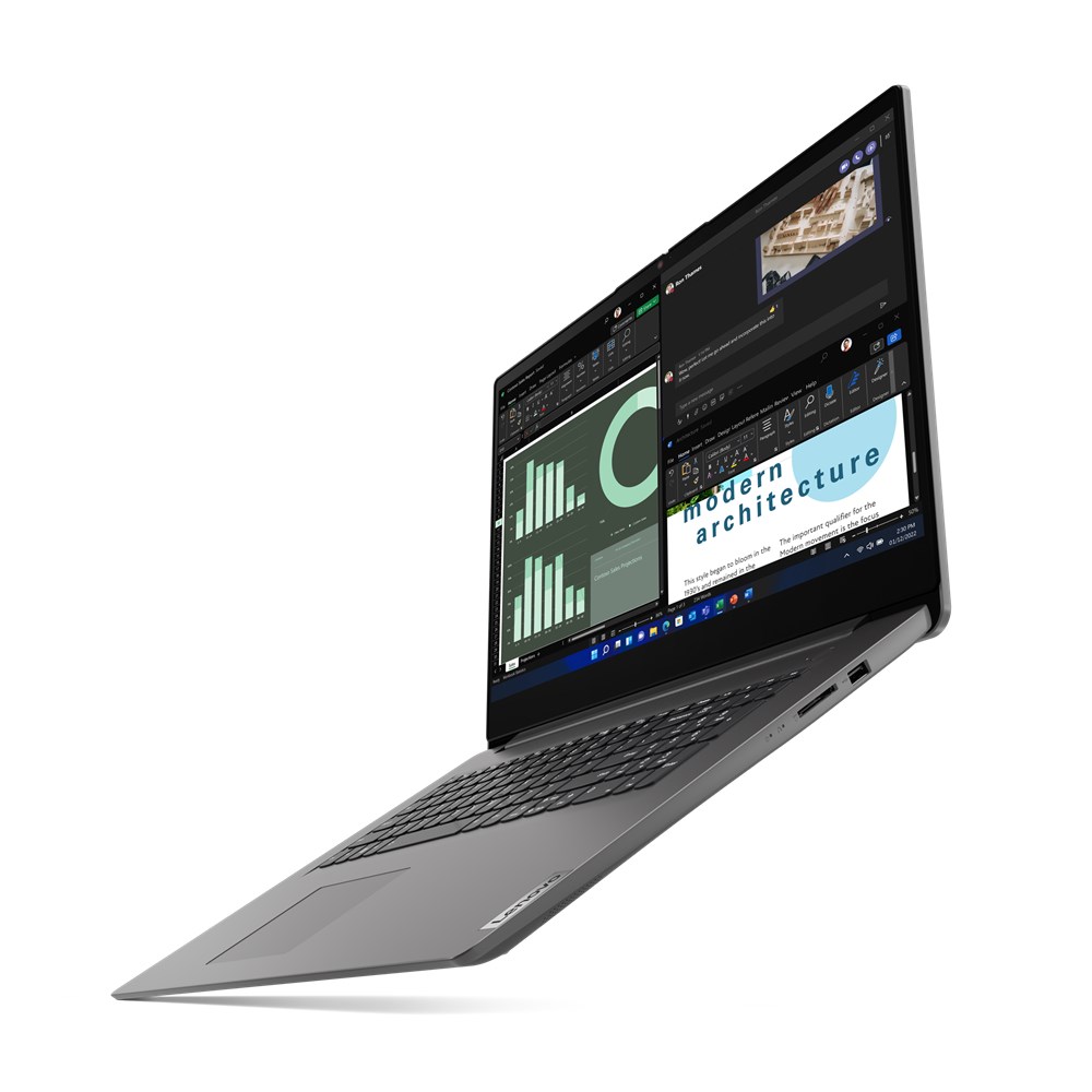 Laptop LENOVO V17 G4 IRU (17,3" FHD IPS, Intel Core i5-13420H, 16GB RAM, 512GB SSD, Intel Iris Xe, Win11Pro, int. tipkovnica, sivi) – internacionalna non HR tipkovnica-3