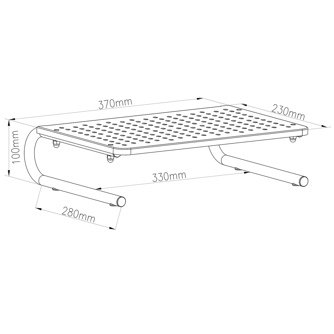 Stalak za monitor/laptop MACLEAN MC-948 (za ekrane 13-32")-1