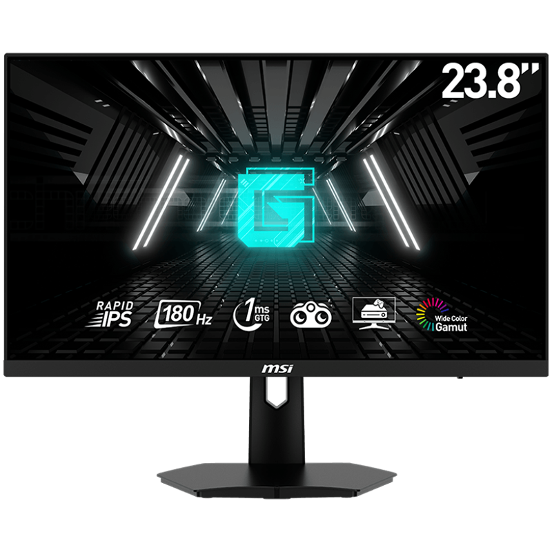 Monitor MSI G244F E2 (60.5 cm (23.8"), 1920 x 1080 piksela, Full HD, Crna)-1