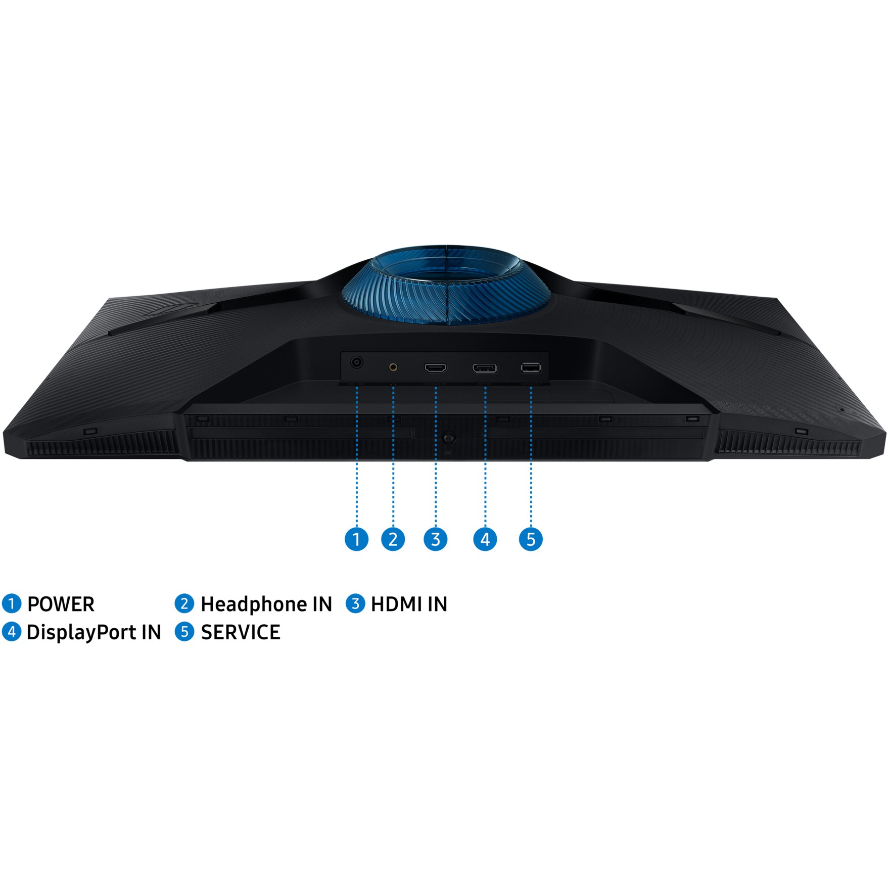Monitor SAMSUNG Odyssey G3 LS27DG300EUXEN LS27DG300EUXEN (27" VA, 165Hz, 1920x1080 FHD) crni-11